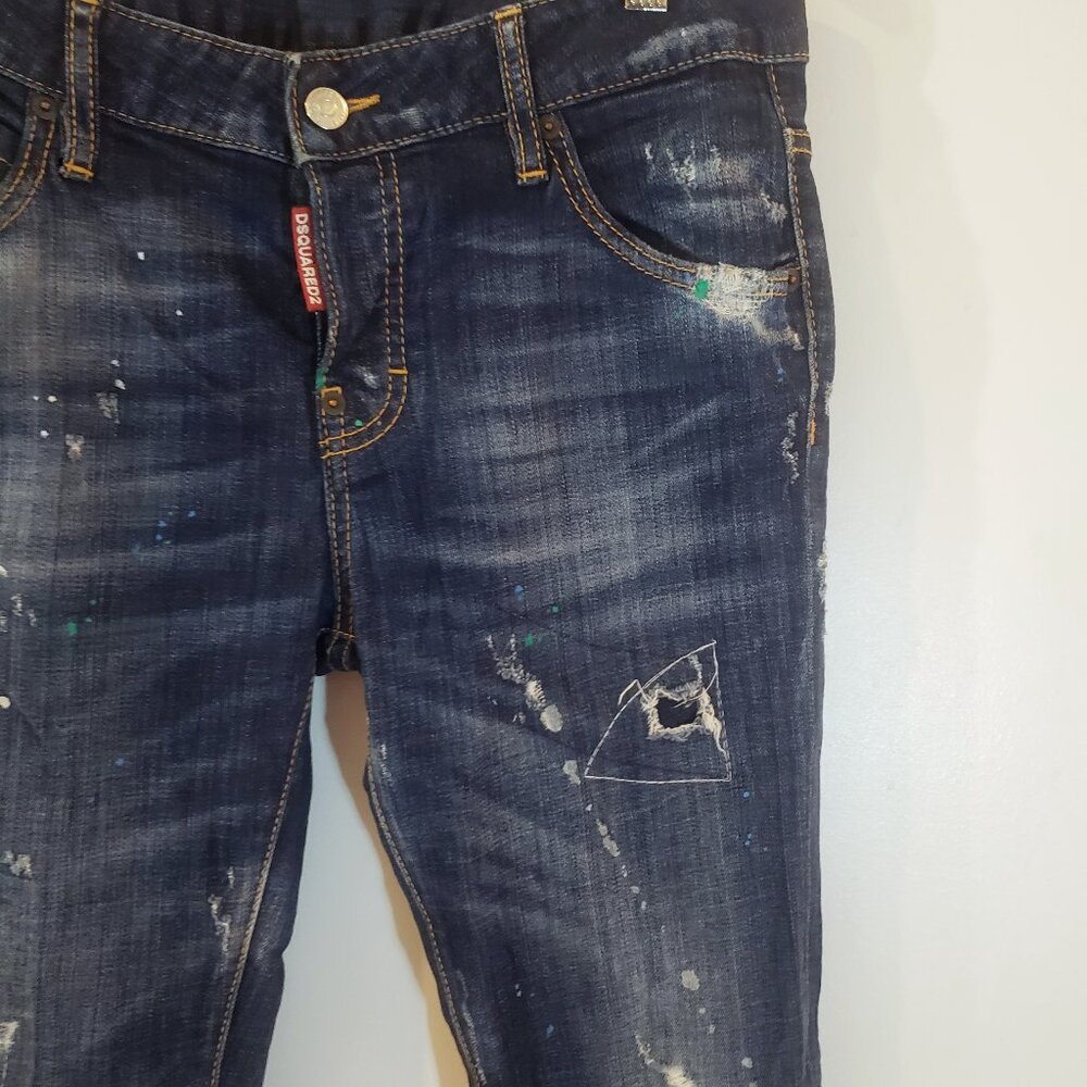 Dsquared2 Cool Girl Crop Skinny Jeans (EUR 38)